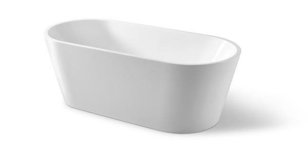Cada de baie PRO LETISIA 170 cm , free-standing, design modern, Alba - Img 4