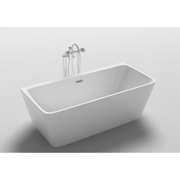 Cada de baie PRO STELLA 160, De Perete , design modern, Alba - Img 6