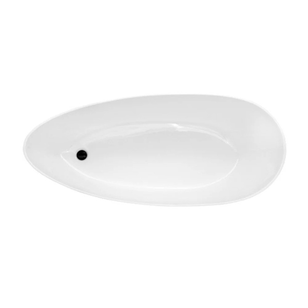 Cada Freestanding Besco Goya 170x72 cm alb - negru - Img 2