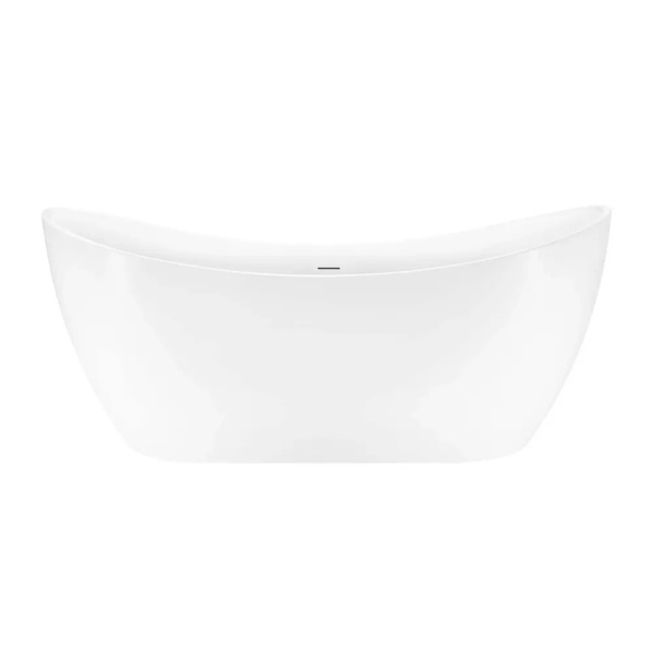 Cada freestanding Rea Kerrano 150x75 cm alb lucios - Img 2