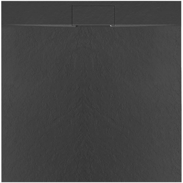 Cadita de dus Bazalt negru 90x90 - Img 3