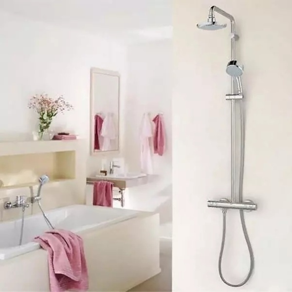 Coloana de dus cu baterie termostatata Grohe Tempesta Cosmopolitan 160 - Img 3