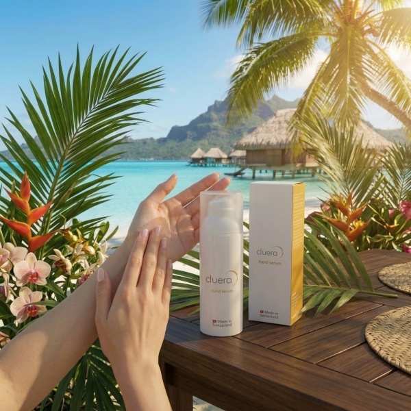 Crema de maini Cluera®, Made in Switzerland, ser de maini, ProRenew Complex, Pentavitin, efect deosebit de revigorant si de regenerare rapida a pielii - Img 4
