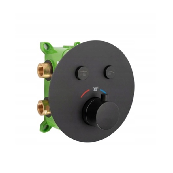 Kit de dus PRO BLACK 1019,cu termostat - Img 3
