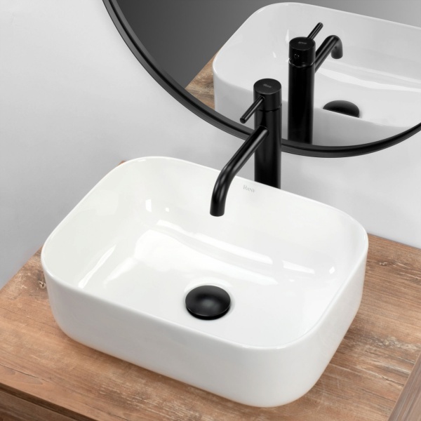 Lavoar pe blat Rea Demi Mini White - Img 4