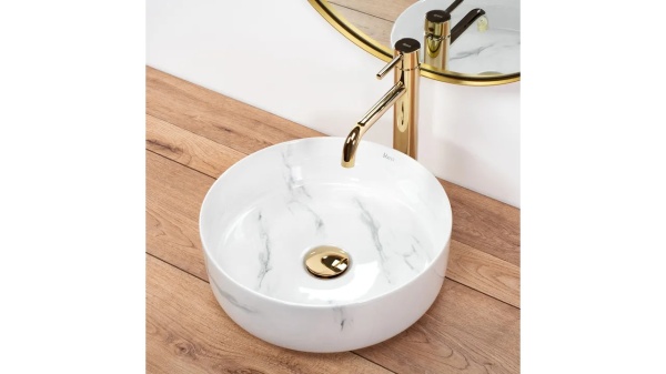 Lavoar pe blat REA SAMI NATURE MARBLE - Img 3