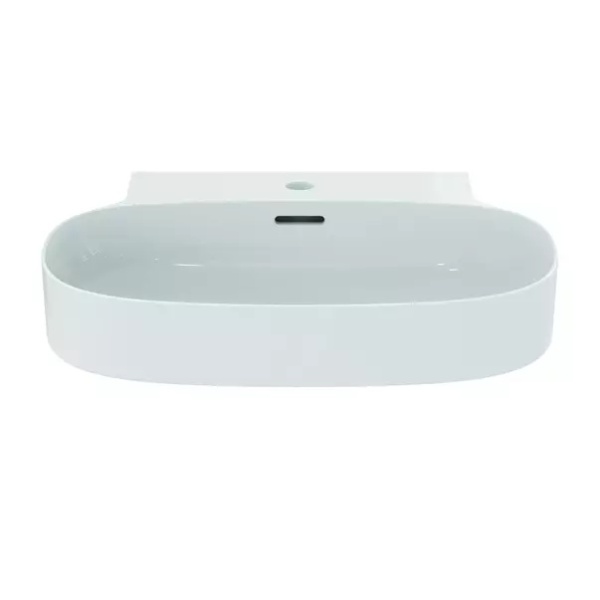Lavoar suspendat Ideal Standard Atelier Linda-X 60 cm alb lucios cu orificiu baterie si preaplin - Img 2