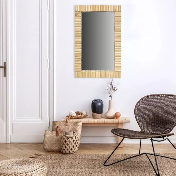 Oglinda perete Boho 55CM KLNA-MR01 - Img 2