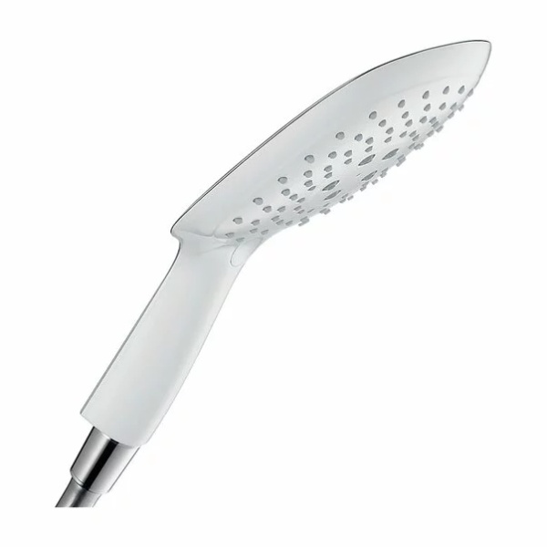 Para de dus Hansgrohe PuraVida Select alb - crom 150 mm 3 functii - Img 2