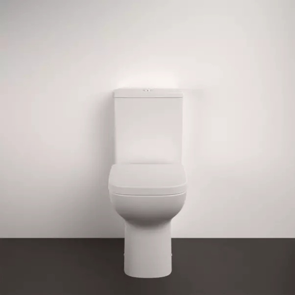 Rezervor pe vas WC Ideal Standard I.life S cu alimentare laterala alb lucios - Img 7