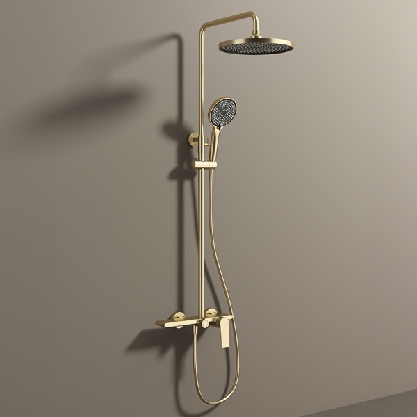 Set de dus AMANDA, Cu trei functii, Design modern , Culoare Brushed Gold - Img 7
