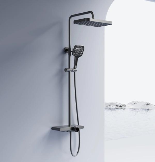 Set de dus REA Bari, Design Elegant, Culoare Titanium - Img 7