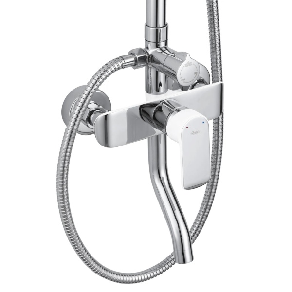 Set dus REA BLOOM WHITE CHROME - Img 4