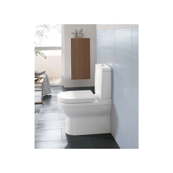 Set vas WC pe pardoseala Villeroy&amp;Boch O.Novo rimless alb - Img 3