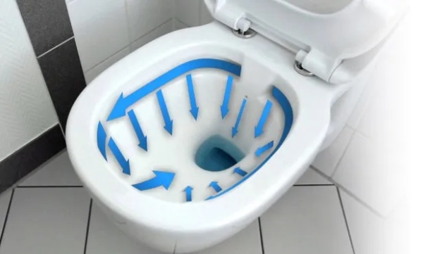 Vas WC REA CARLO FLAT MINI, Suspendat, Ceramica Sanitara, 49.5 x 37 x 35.5 cm, Scaun soft-close inclus, Alb - Img 2
