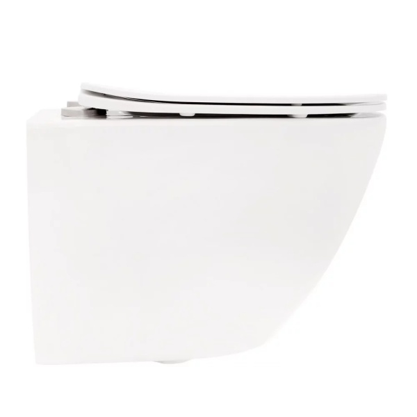 Vas WC suspendat RIMLESS Rune Ivaldi + Capac slim softlose - Img 2