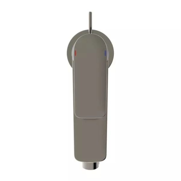 Baterie bideu Ideal Standard Connect Air argintiu Silver Storm cu ventil - Img 2