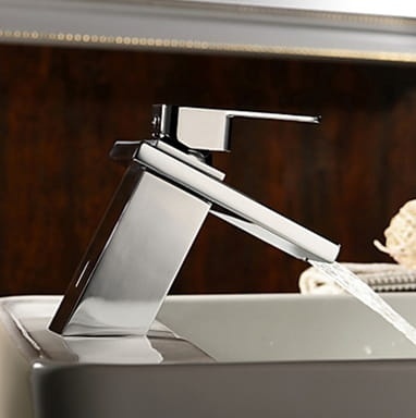 Baterie Lavoar PRO ATON, Montaj Pe Blat, Inaltime 15.7 Cm, Cascada, Finisaj Crom - Img 6