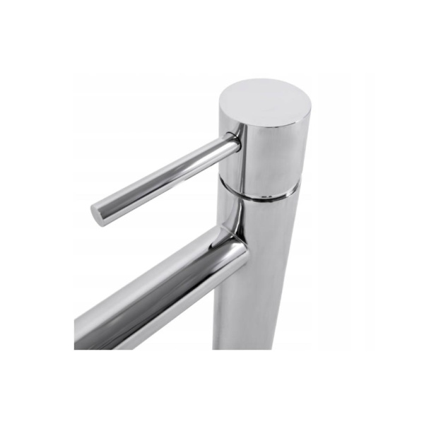 Baterie lavoar PRO HELIA High SILVER, Montaj pe chiuveta, inaltime 30 cm, finisaj Crom - Img 6