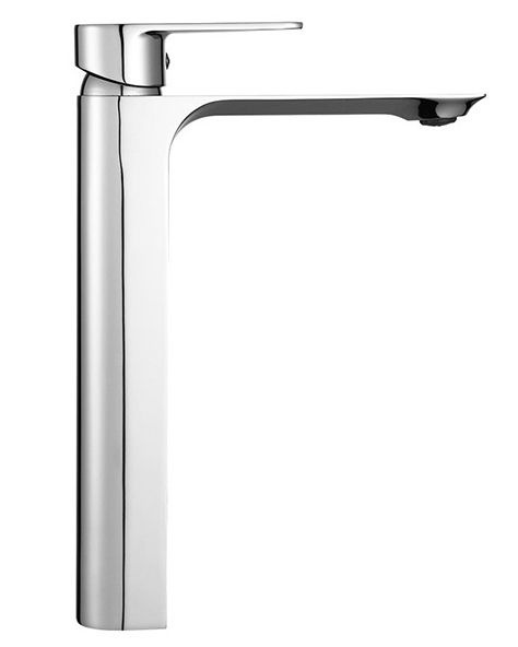 Baterie Lavoar REA URBAN CHROME HIGH, Montaj Pe Blat, Capat Fix, Inaltime 29 Cm, Finisaj Crom - Img 5