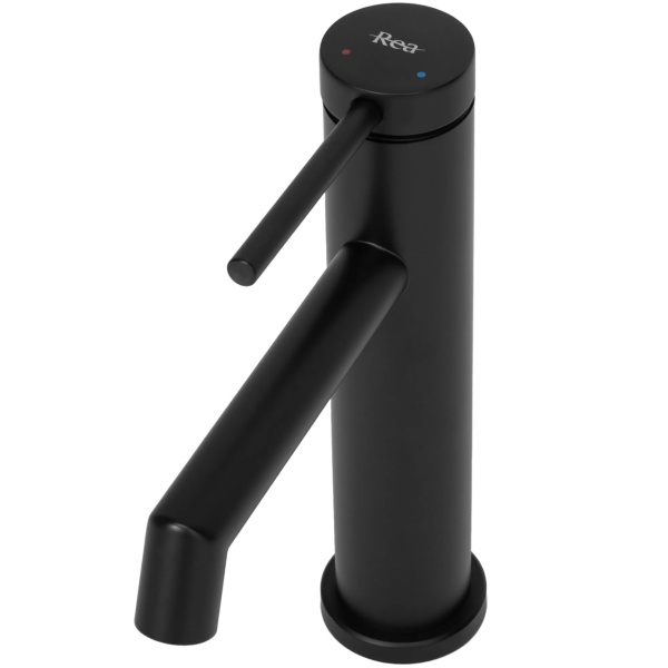Baterie pentru lavoar Rea Foss BLACK negru low - Img 2