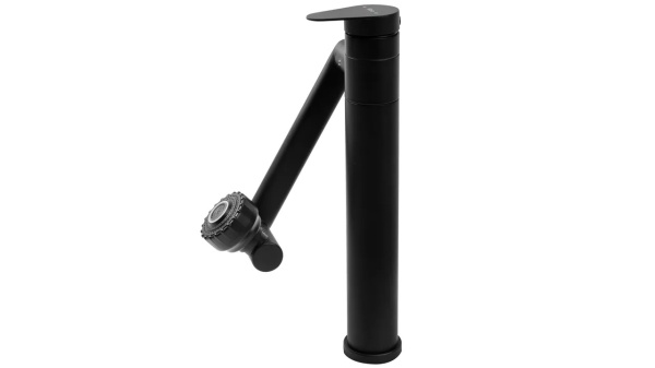 Baterie pentru lavoar REA PACO black high - Img 3