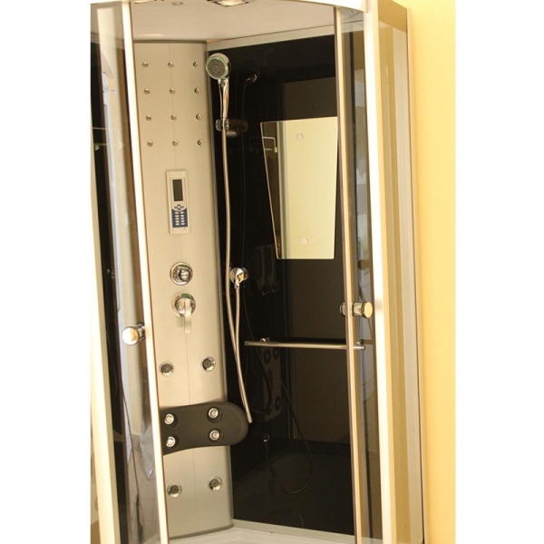 Cabina de dus cu hidromasaj si sauna WSH7080S, Dimensiune 80x80 cm - Img 5