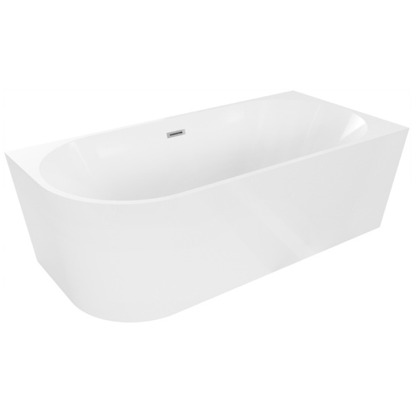 Cada de baie PRO MARSALA 170 cm Dreapta, Design modern, Alba - Img 3