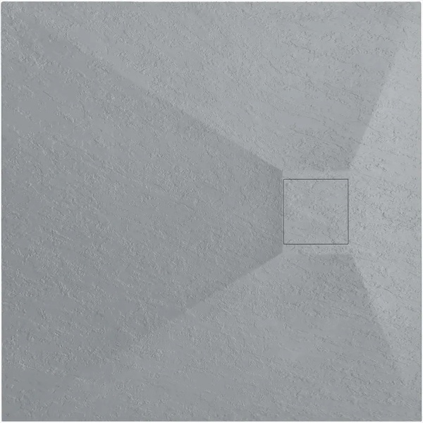 Cadita de du?? REA Magnum Gri, Dimensiuni 90x90 cm - Img 2