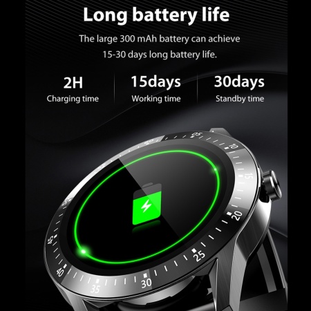 Ceas Smartwatch SeveShop, Bratara Fitness, Rezistent la Apa IP67, Notificari Apeluri/SMS/Social Media, Monitorizare Activitati Fizice, Somn, Ritm Cardiac, Pedometru, Player Muzica, Conectivitate Bluetooth 5.0, Autonomie 7 Zile, Grey - Img 4