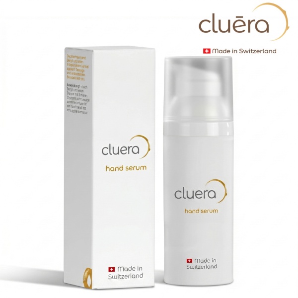 Crema de maini Cluera®, Made in Switzerland, ser de maini, ProRenew Complex, Pentavitin, efect deosebit de revigorant si de regenerare rapida a pielii - Img 2
