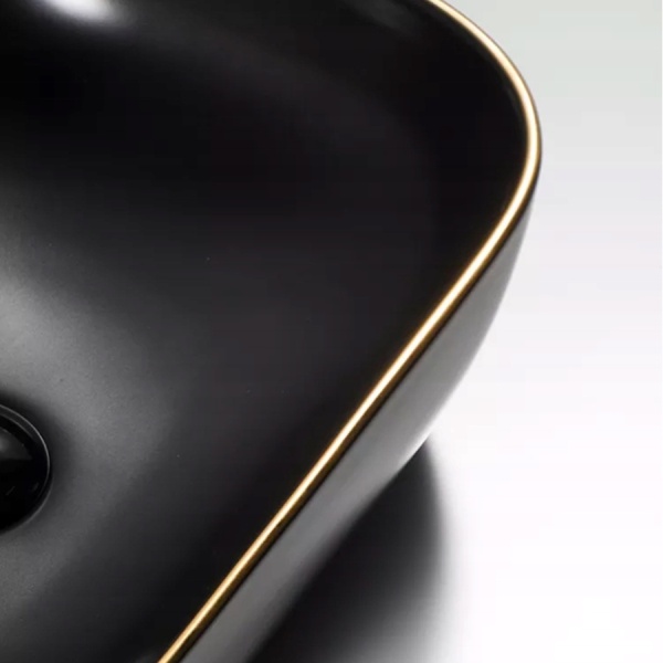 Lavoar de blat PRO TOKYO BLACK MAT GOLD EDGE - Img 3