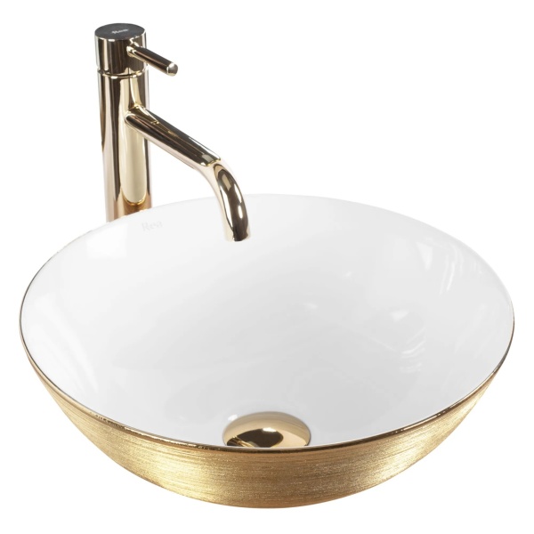 Lavoar de blat REA STELLA Gold Brush / White - Img 2
