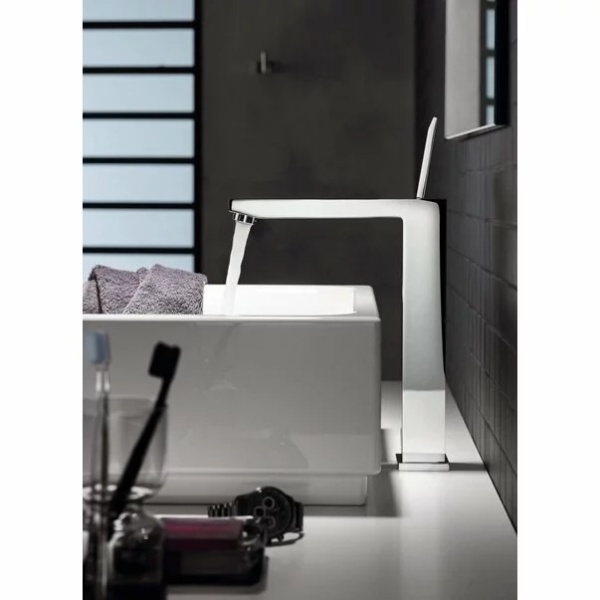 Lavoar pe blat Grohe Cube Ceramic cu PureGuard 60x49 cm - Img 3