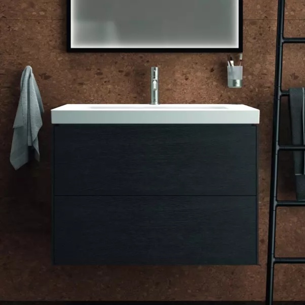 Lavoar pe mobilier Ideal Standard Atelier Extra alb lucios 81 cm - Img 9