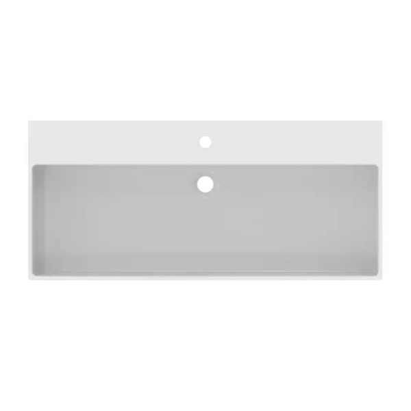 Lavoar suspendat Ideal Standard Atelier Extra alb lucios cu orificiu baterie si preaplin 100 cm - Img 3