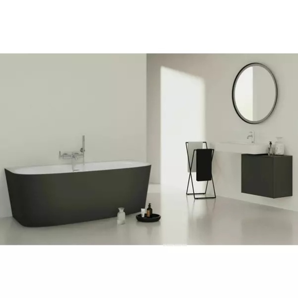 Lavoar suspendat Ideal Standard Atelier Extra alb lucios cu orificiu preaplin 45 cm - Img 6