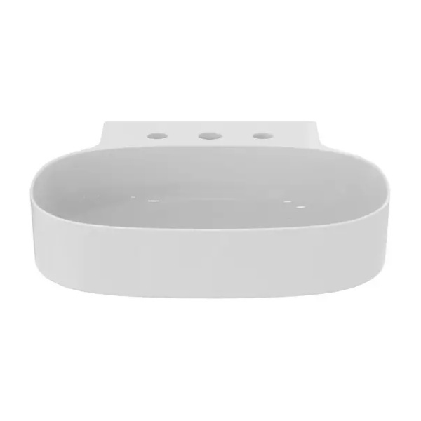 Lavoar suspendat Ideal Standard Atelier Linda-X 50 cm alb lucios cu 3 orificii baterie - Img 2