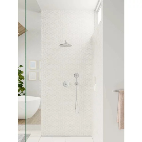 Para de dus Hansgrohe Raindance Select S 120 alb mat 3 functii - Img 3