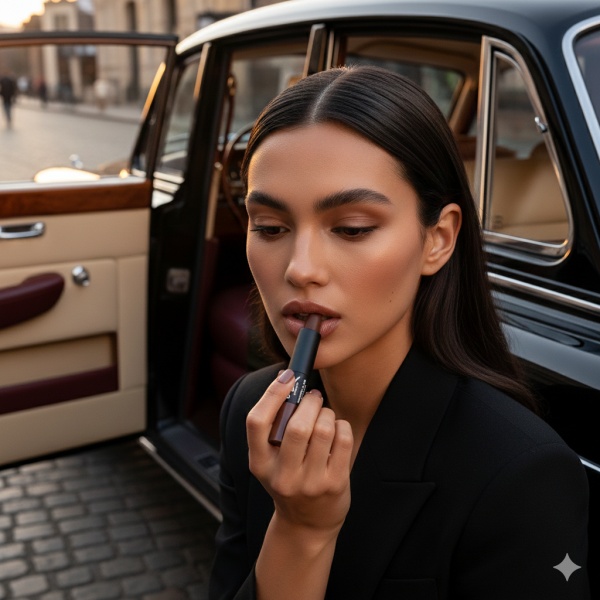 Ruj si creion de buze CTZN, Nudiversal Lip Duo, rezistent la apa, cu unt de mango salbatic, Singapore - Img 4