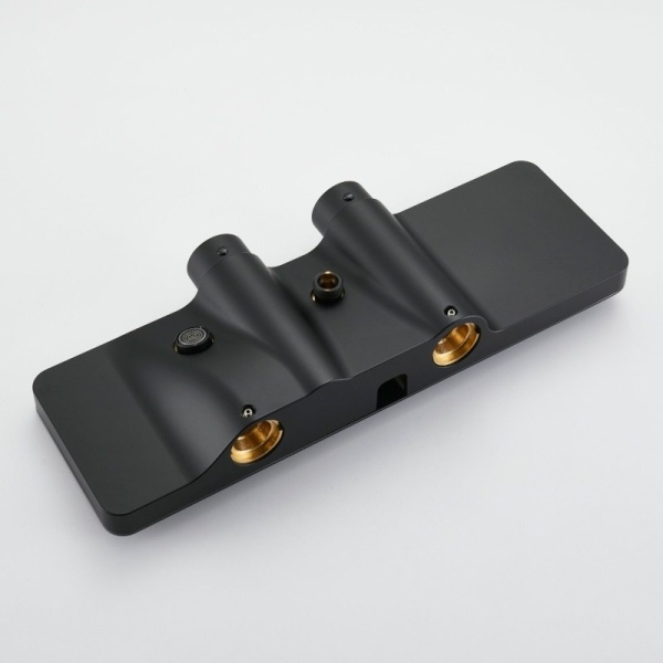 Set de dus F13-BL, Dus cu efect de ploaie, Culoare Negru - Img 4