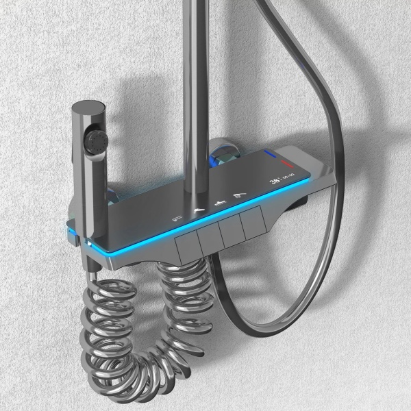 Set de dus Rea Savio Titanium - Led - Img 8