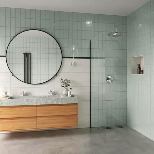 Sistem de dus incastrat FDesign Lacrima crom lucios - Img 2