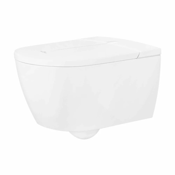 Vas wc suspendat Villeroy&amp;Boch ViClean-I 100 cu functie de bideu electric, Culoare Alb - Img 3