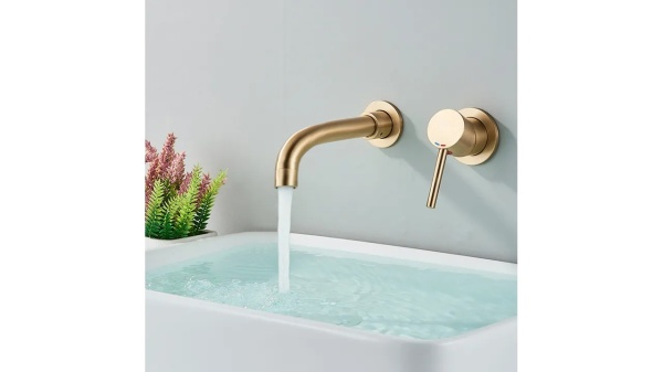 Baterie incastrata REA LUNGO LONG brushed gold+box - Img 2