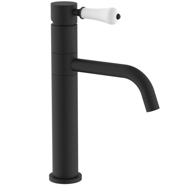 Baterie pentru lavoar Rea Serra Black Mat Low - Img 2
