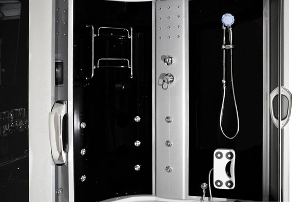 Cabina de baie SPA cu hidromasaj si functie sauna cu aburi, Dimensiune 150x150x220cm - Img 11