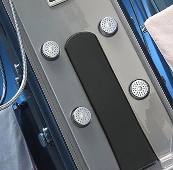 Cabina de dus cu Hidromasaj si Functie Sauna cu Abur MO-02188GS, montaj pe stanga, 120X88X220CM - Img 7