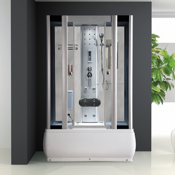 Cabina de dus cu hidromasaj si sauna 120x85 cm, Inaltime 215 cm - Img 2