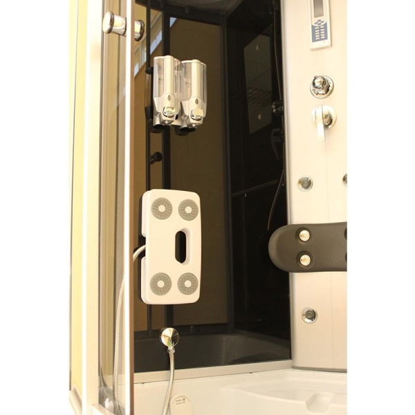 Cabina de dus cu hidromasaj si sauna WSH7080S, Dimensiune 80x80 cm - Img 12